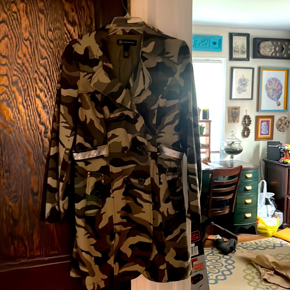 INC International Concepts Camo Jacket
